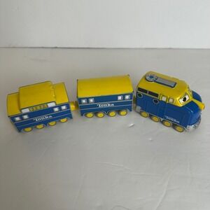 Chuggington Brewster Tonka Train Set 2009‎ Engine Coach Caboose Chugger Trains